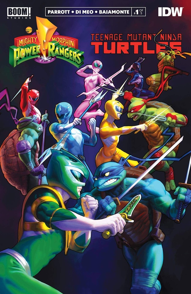 Power Rangers/Teenage Mutant Ninja Turtles #1 (3rd Printing)