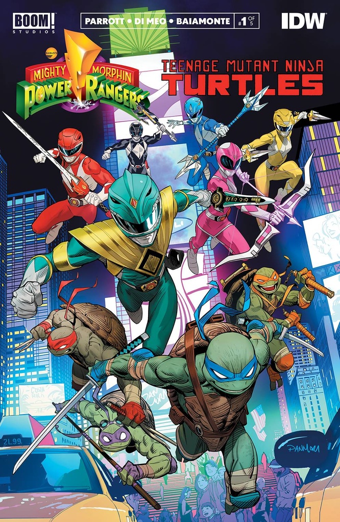 Power Rangers/Teenage Mutant Ninja Turtles #1 (2nd Printing)