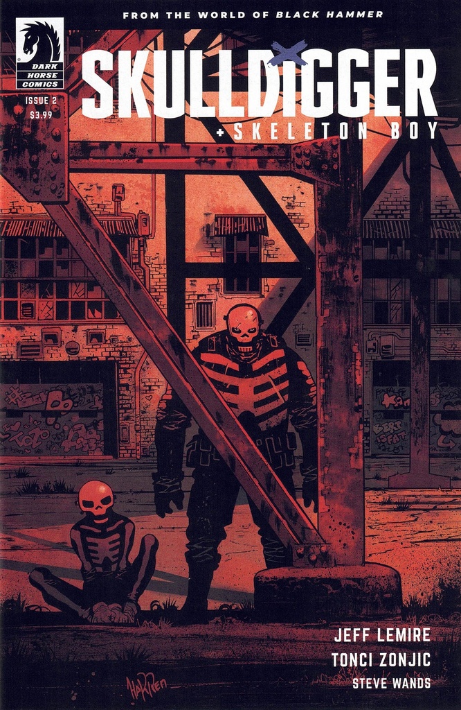 Skulldigger & Skeleton Boy #2 of 6 (Cover B Harren)