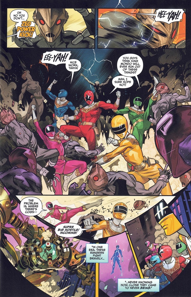 Mighty Morphin Power Rangers #43 (FOC Mora Variant)