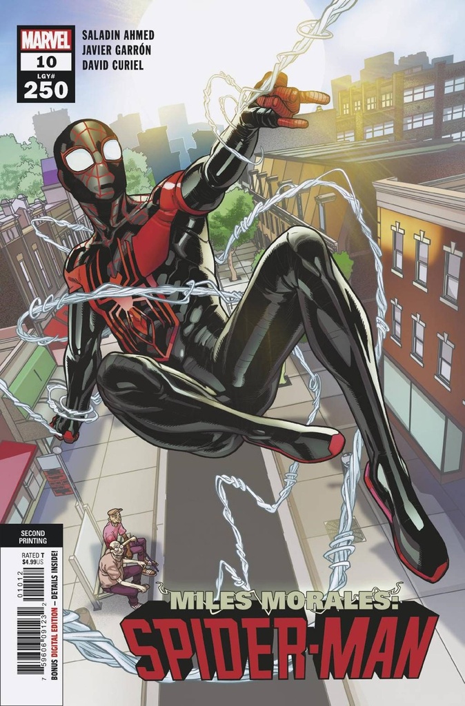 Miles Morales: Spider-Man #10 (2nd Printing Garron Variant)