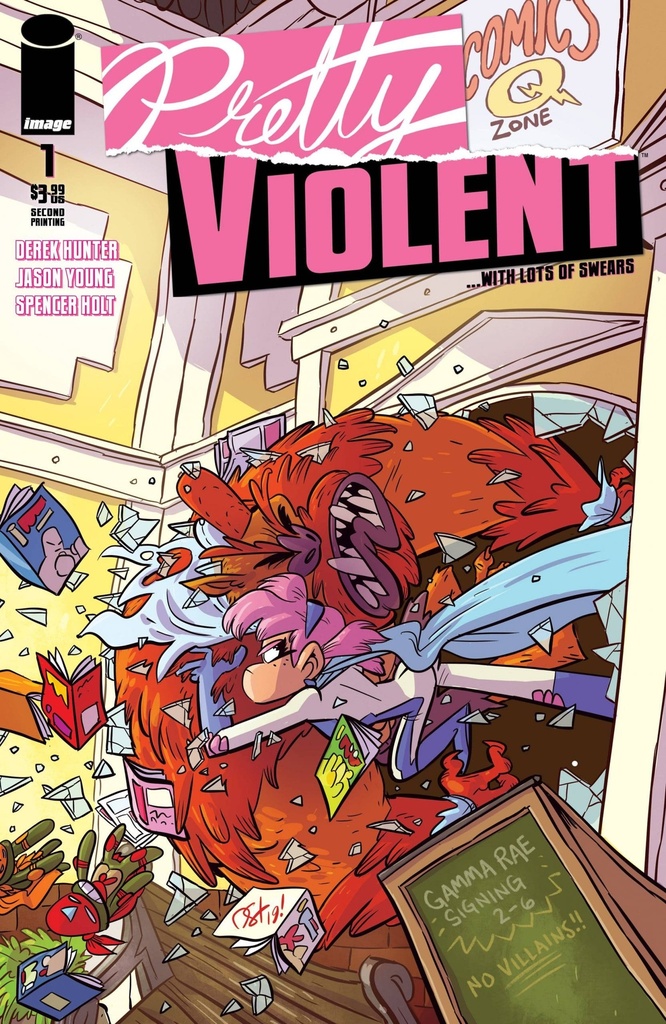 Pretty Violent #1 (2nd Printing)