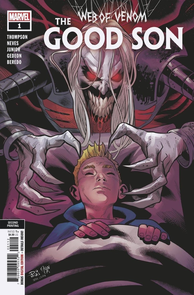 Web of Venom: Good Son #1 (2nd Printing Neves)