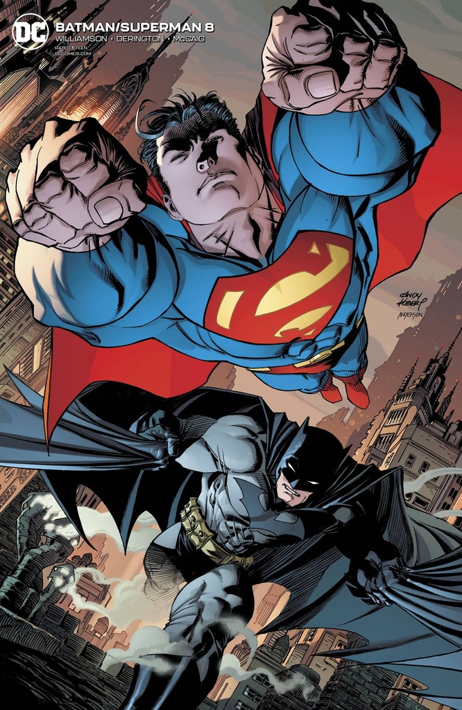 Batman/Superman #8 (Card Stock Andy Kubert Variant)