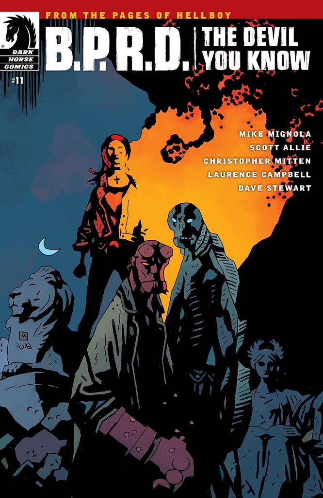 B.P.R.D: The Devil You Know #11 (Cover A Mignola)