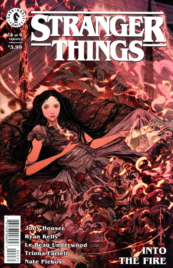 Stranger Things: Into The Fire #4 of 4 (Cover B Cagle)