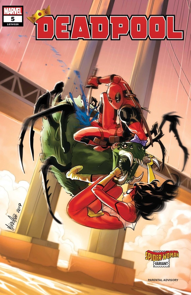 Deadpool #5 (Andolfo Spider-Woman Variant)