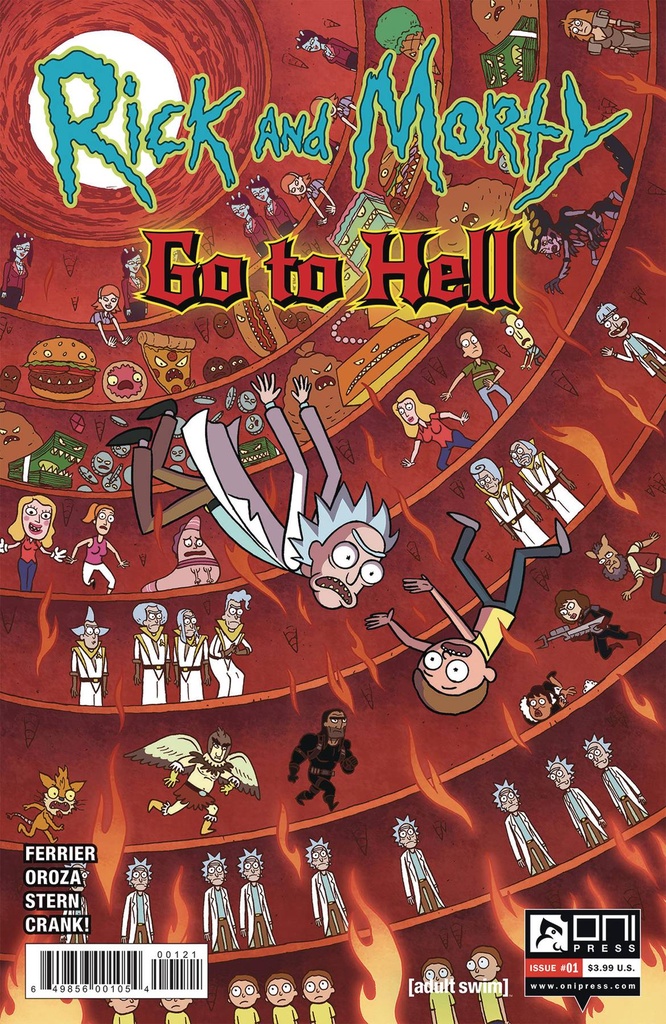 Rick and Morty: Go To Hell #1 (Cover B Smith)