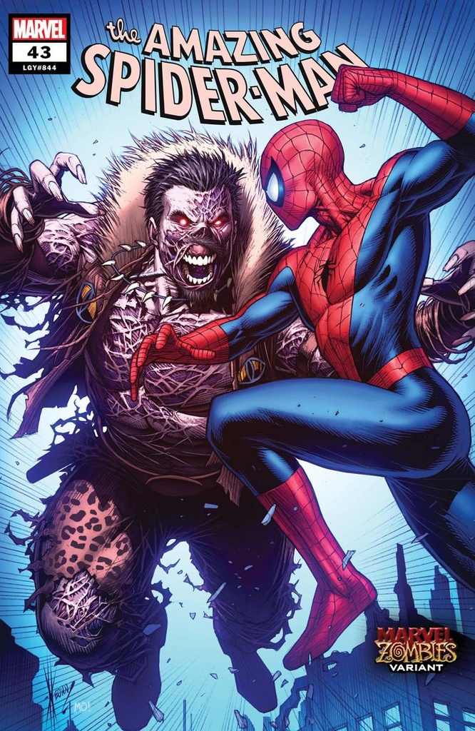 Amazing Spider-Man #43 (Keown Marvel Zombies Variant)