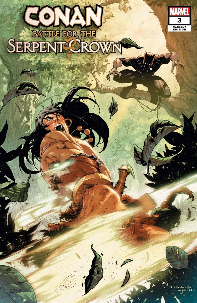 Conan: Battle For The Serpent Crown #3 of 5 (Coello Variant)