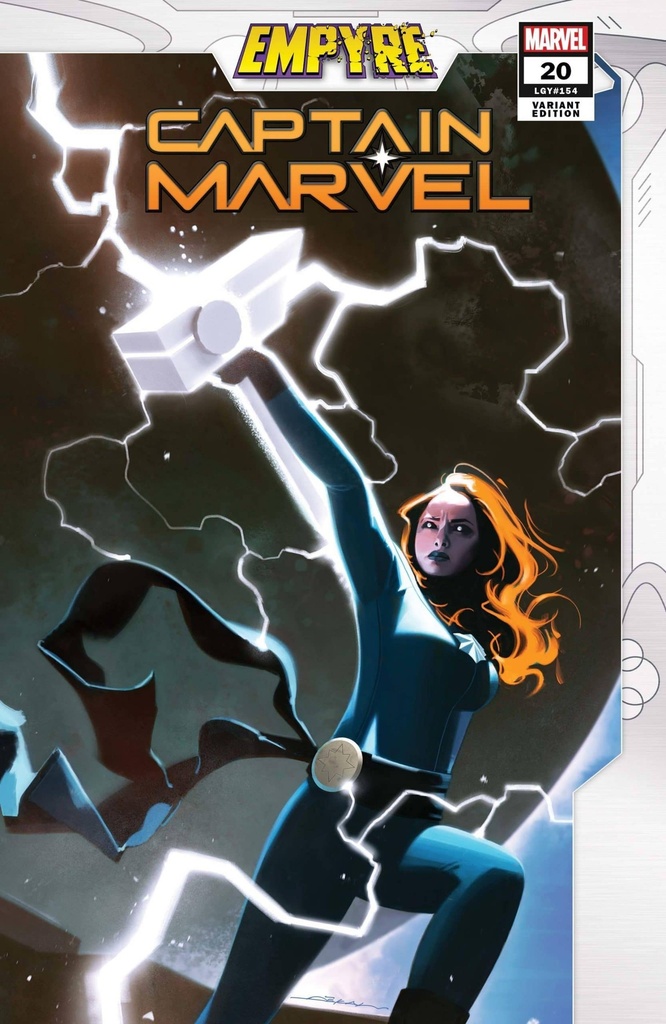 Captain Marvel #20 (Dekal Variant EMP)