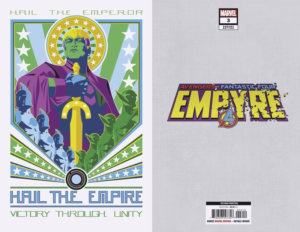 Empyre #3 of 6 (2nd Printing Christopher Variant)