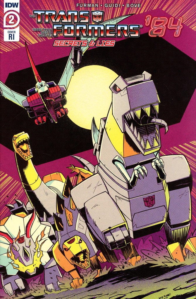 Transformers 84: Secrets & Lies #2 of 4 (1:10 Roche Variant)