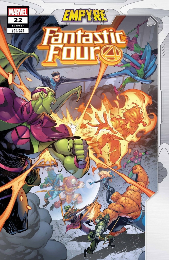 Fantastic Four #22 (Coello Empyre Variant EMP)