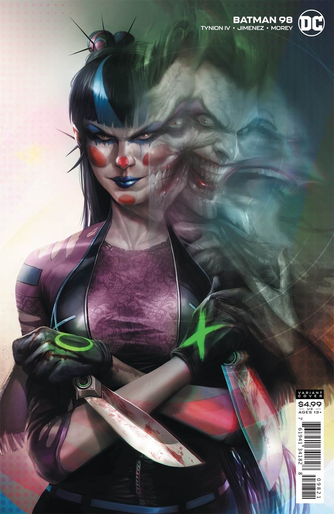 Batman #98 (Card Stock Francesco Mattina Variant Joker War)