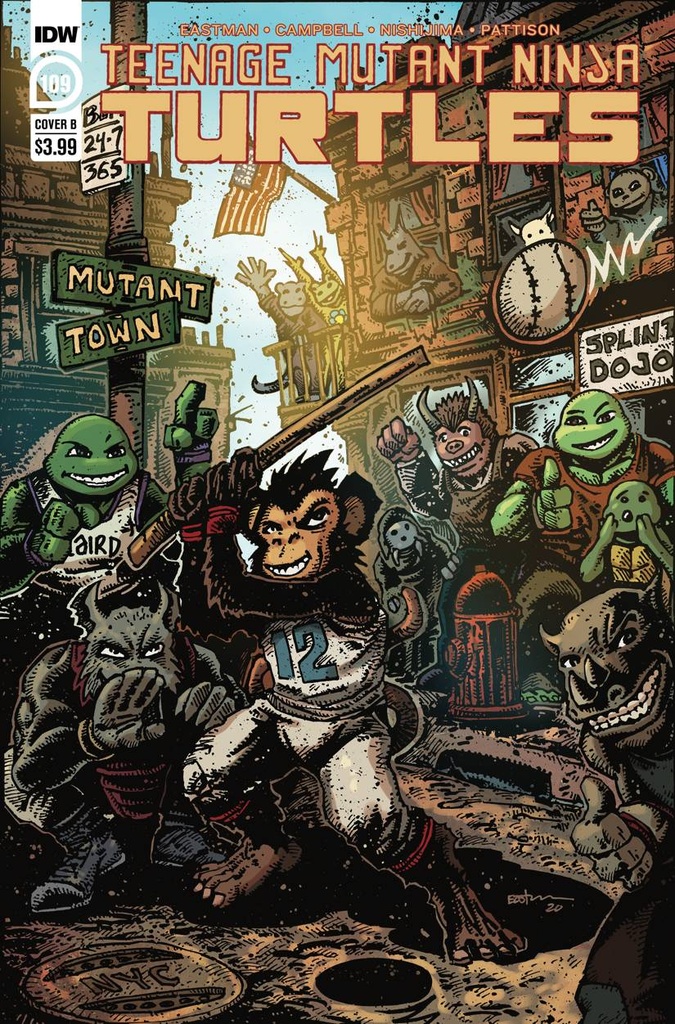 Teenage Mutant Ninja Turtles: Ongoing #109 (Cover B Eastman)