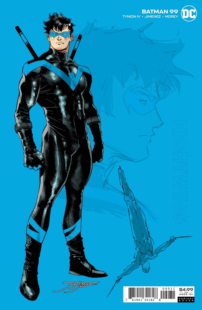 Batman #99 (1:25 Jorge Jimenez Nightwing Variant Joker War)