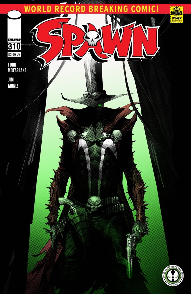 Spawn #310 (Cover A Mattina)