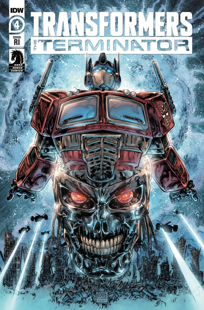 Transformers vs. Terminator #4 of 4 (1:10 Williams II Variant)