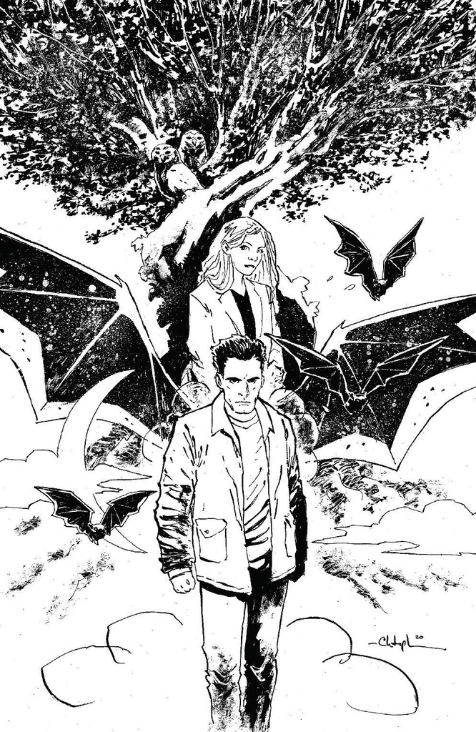 Angel & Spike #14 (Cover C Bowyer)