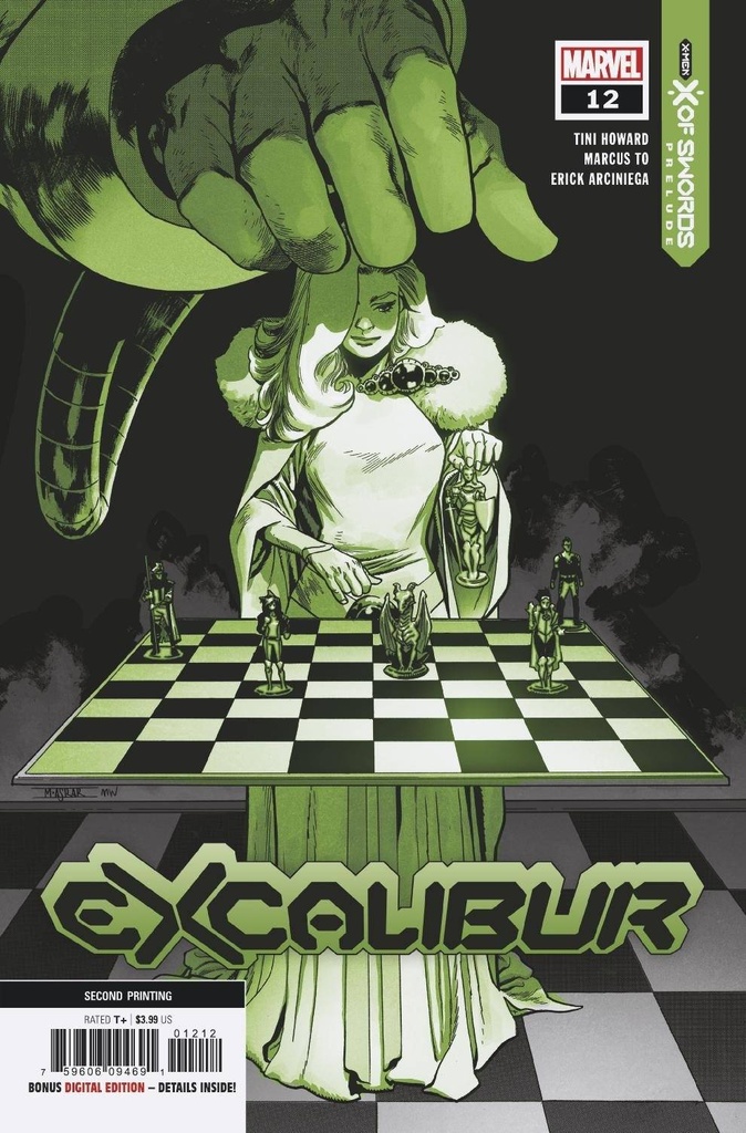 Excalibur #12 (2nd Printing Asrar Variant)