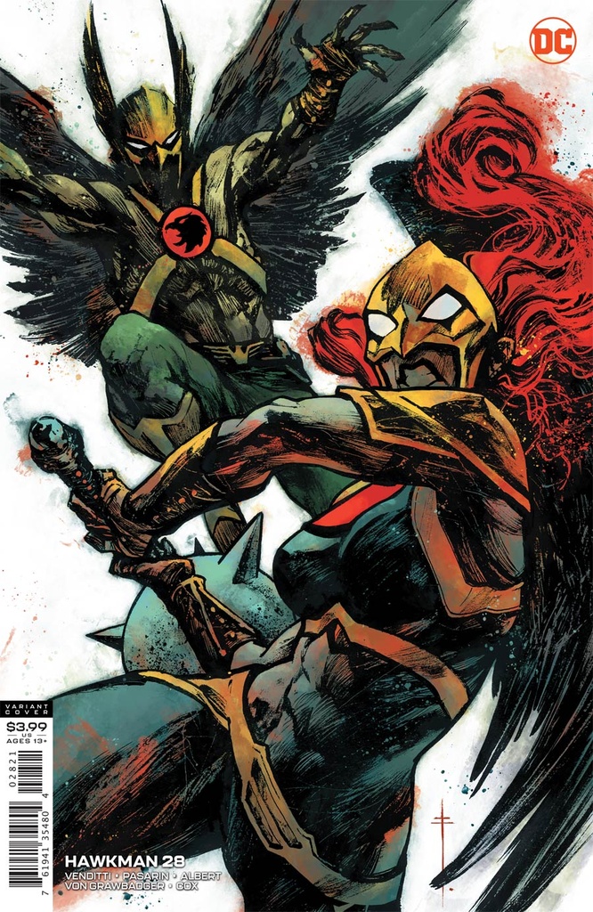 Hawkman #28 (Sebastian Fiumara Variant)