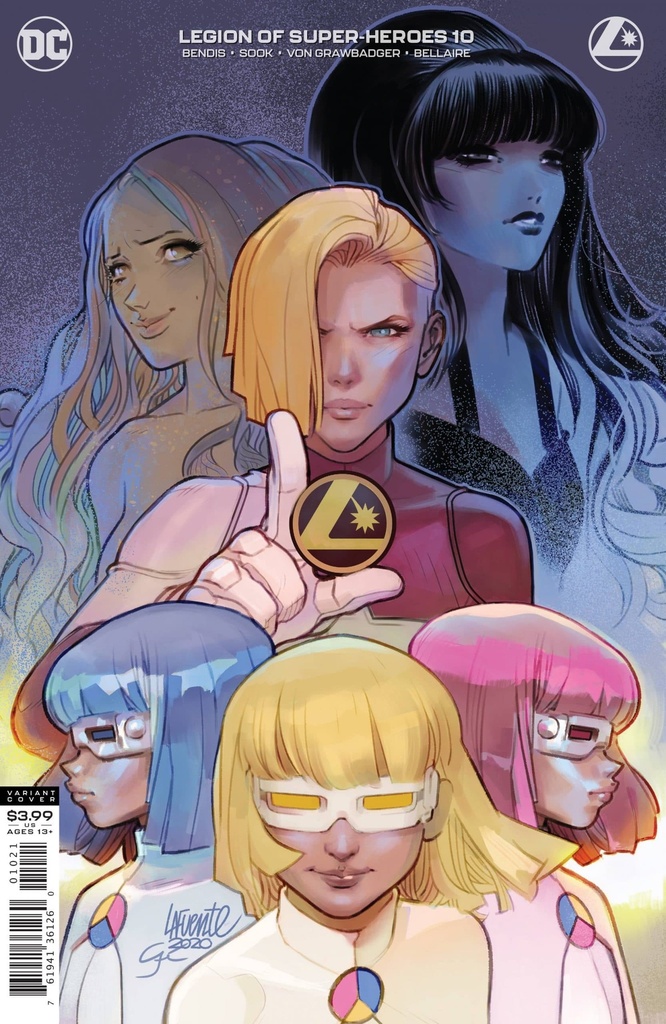 Legion Of Super Heroes #10 (Darko Lafuente Variant)