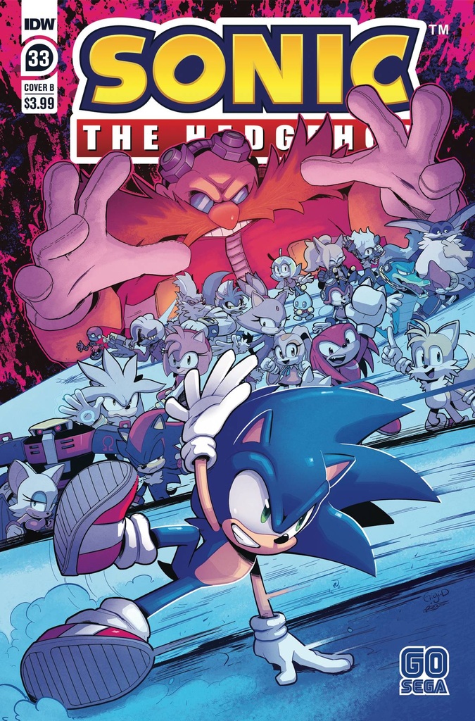 Sonic The Hedgehog #33 (Cover B Dutreix)