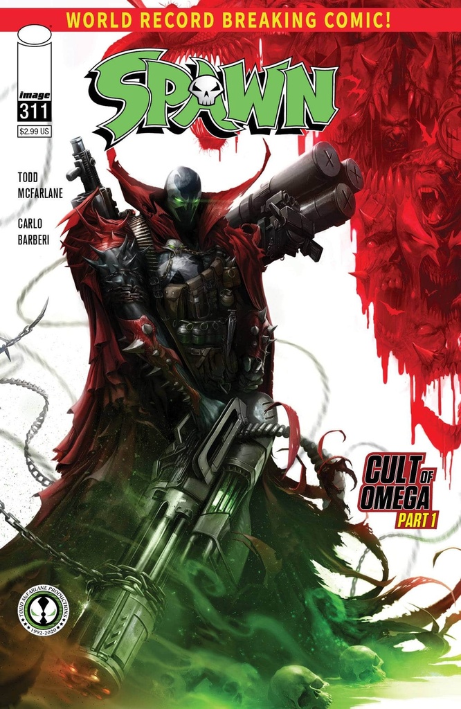 Spawn #311 (Cover A Mattina)