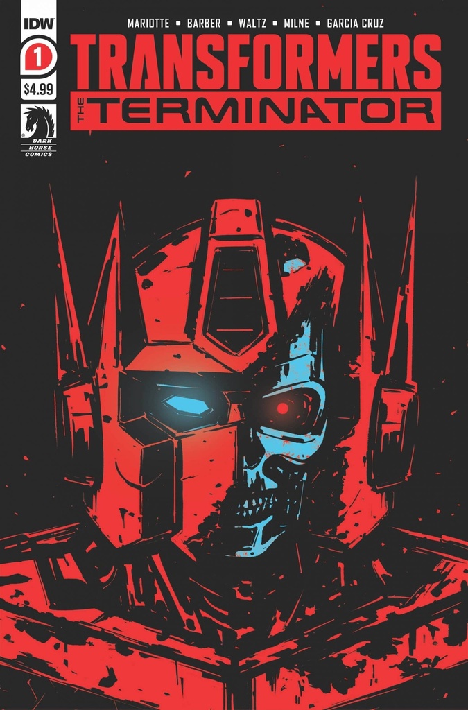 Transformers vs. Terminator #1 of 4 (2nd Printing)