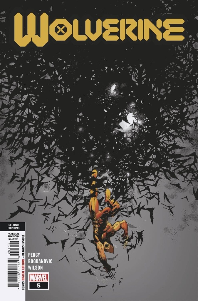 Wolverine #5 (2nd Printing Kubert Variant)