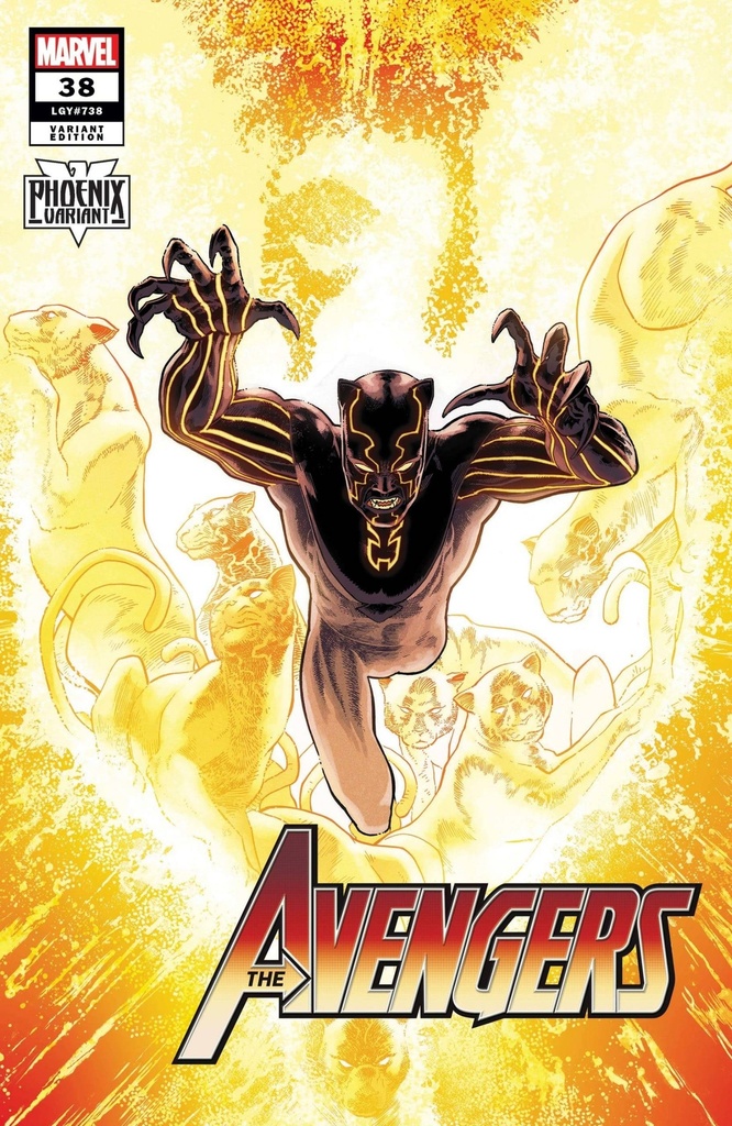 Avengers #38 (Kuder Black Panther Phoenix Variant)