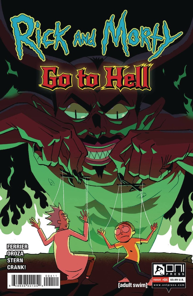 Rick and Morty: Go To Hell #4 (Cover A Oroza)