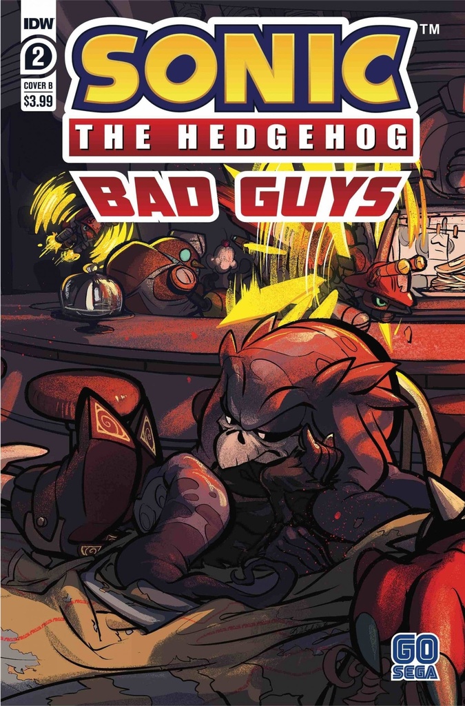 Sonic The Hedgehog: Bad Guys #2 of 4 (Cover B Skelly)