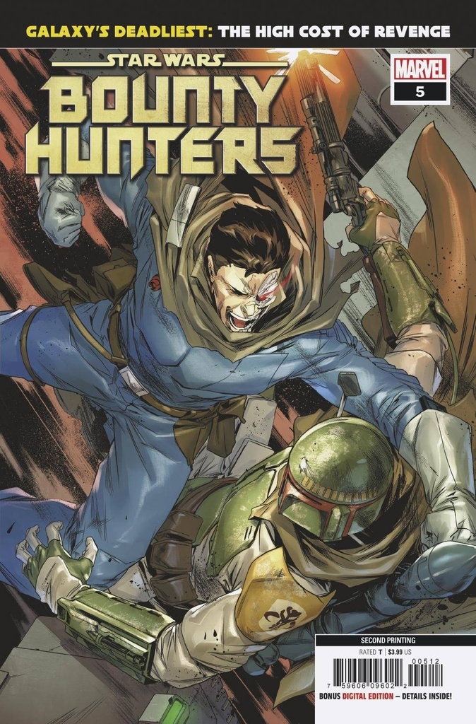 Star Wars: Bounty Hunters #5 (2nd Printing Paolo Villanelli Variant)