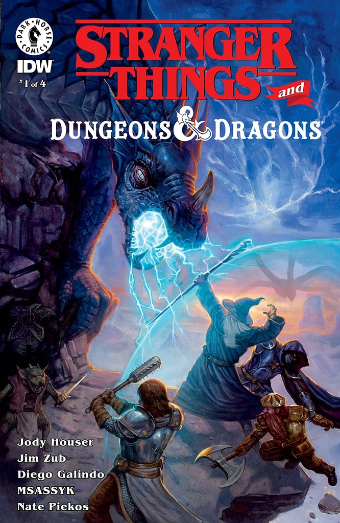 Stranger Things and Dungeons & Dragons #1 (Cover A Gist)