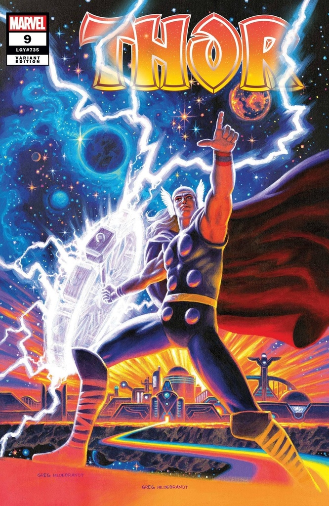 Thor #9 (Hildebrandt Variant)