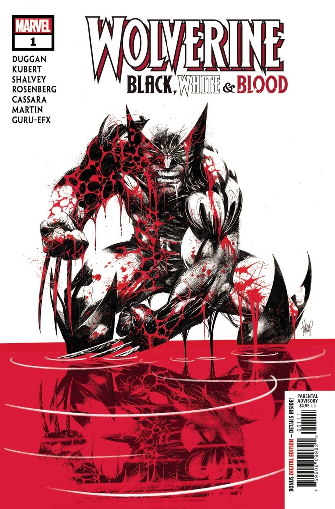 Wolverine: Black White & Blood #1 of 4