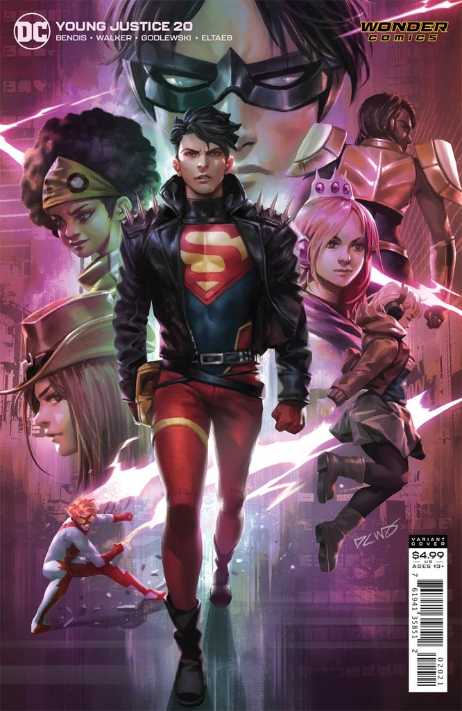 Young Justice #20 (Derrick Chew Card Stock Variant)