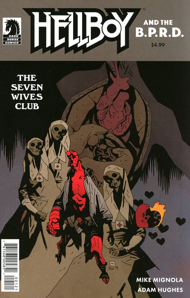 Hellboy And The B.P.R.D: The Seven Wives Club #1 (Cover B Mike Mignola)