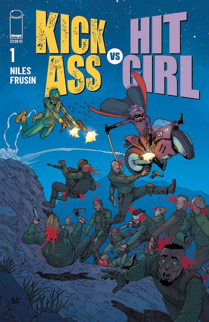 Kick-Ass vs. Hit-Girl #1 of 5 (Cover D Araujo)