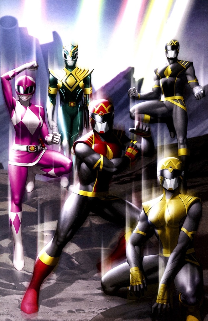 Power Rangers #1 (One Per Store Wraparound)