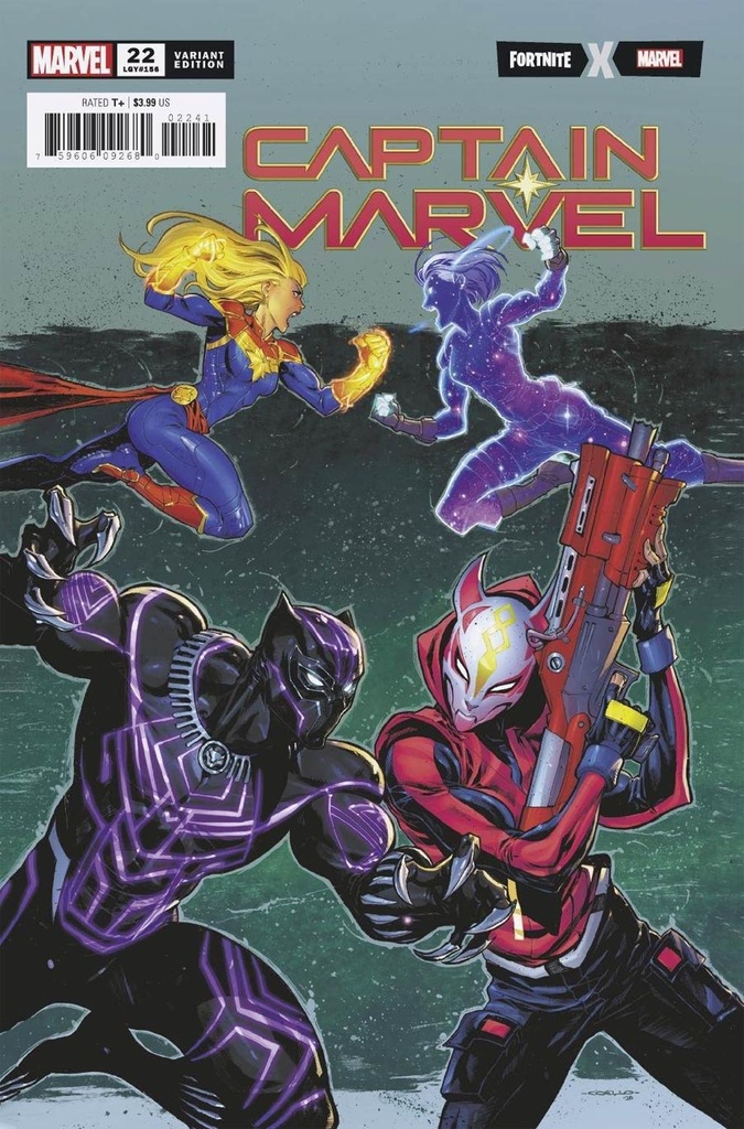 Captain Marvel #22 (Coello Fortnite Variant)