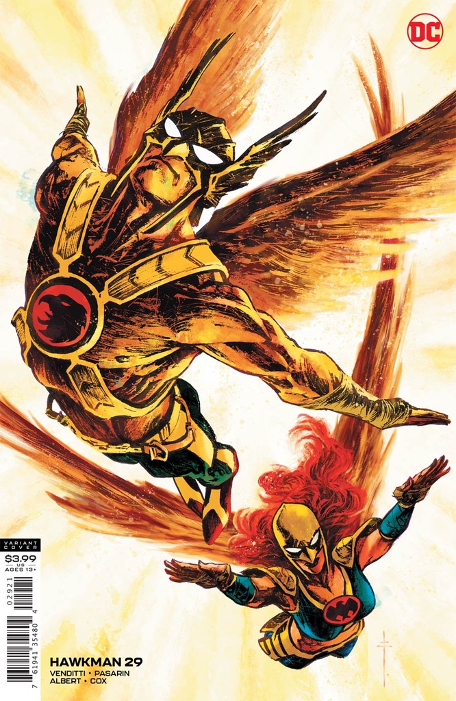 Hawkman #29 (Sebastian Fiumara Variant)