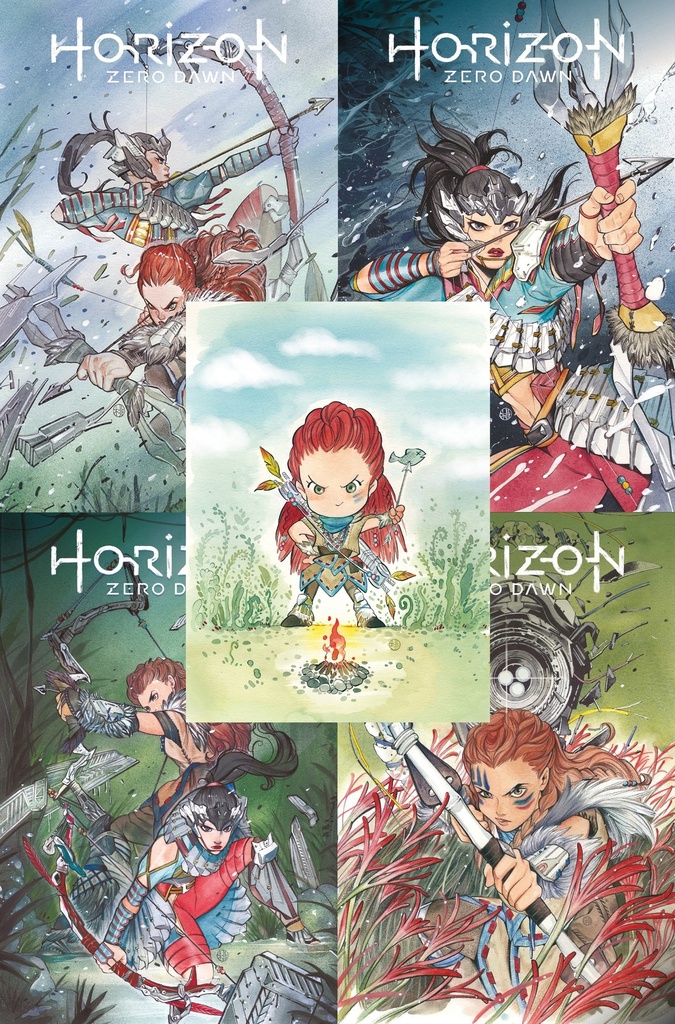 Horizon Zero Dawn #1-4 (Peach Momoko Pack)