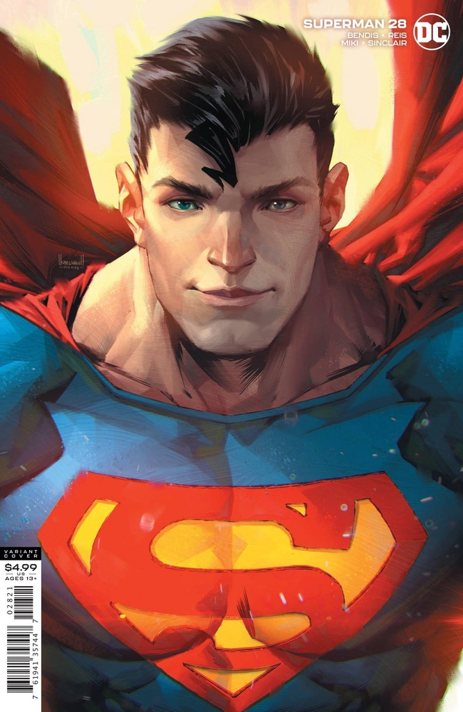 Superman #28 (Card Stock Kael Ngu Variant)