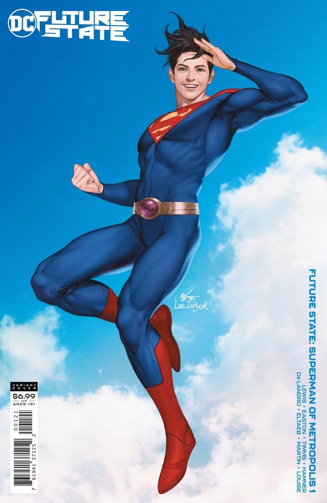 Future State: Superman of Metropolis #1 (Card Stock Inhyuk Lee Variant)