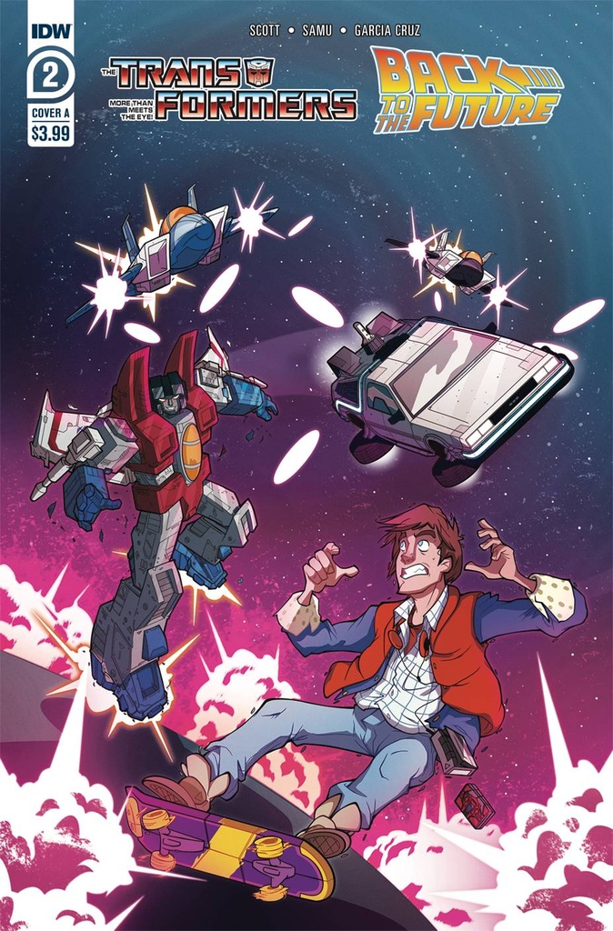 Transformers/Back to the Future #2 of 4 (Cover B Phil Murphy)