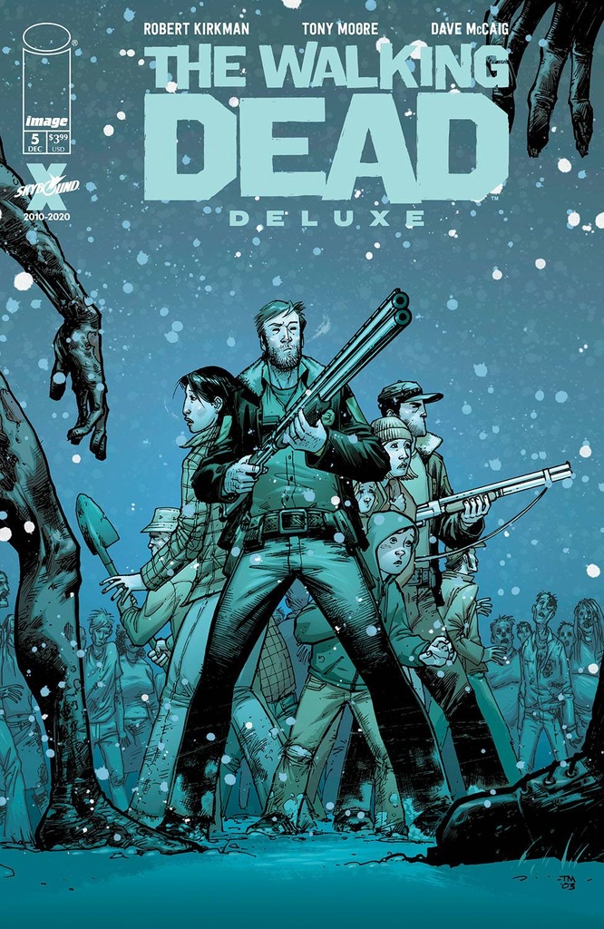 The Walking Dead: Deluxe #5 (Cover B Moore & McCaig)