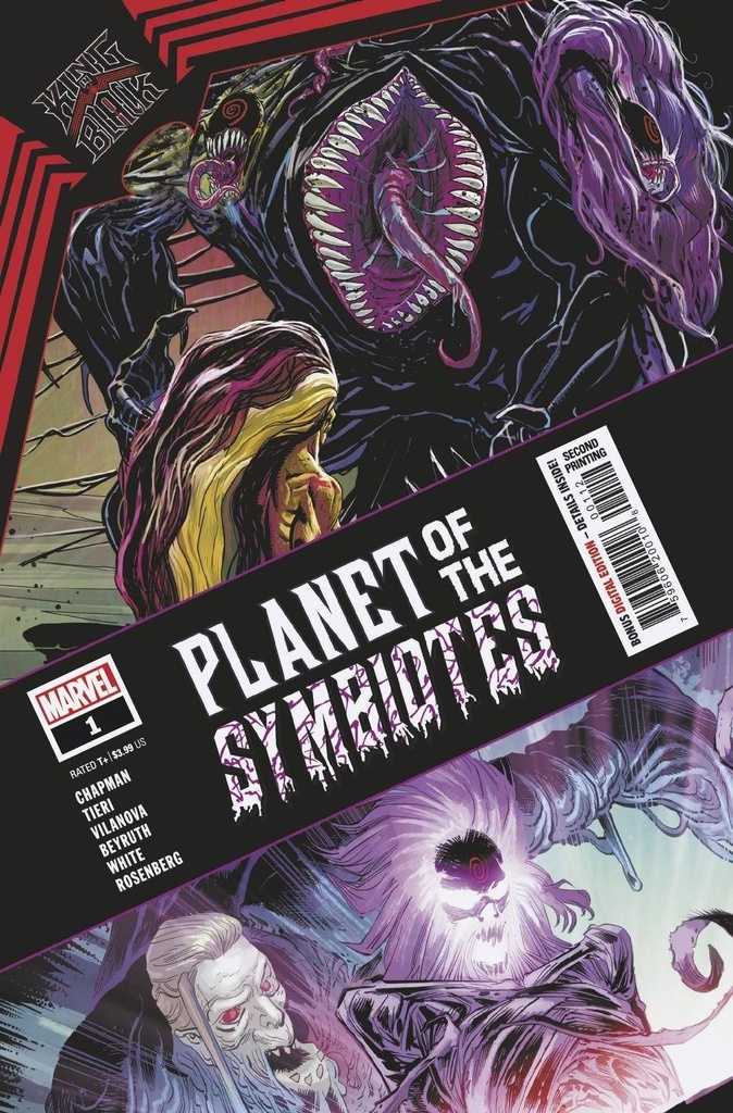 King In Black: Planet of the Symbiotes #1 of 3 (2nd Printing Guiu Vilanova Variant)